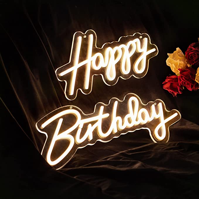 Acheter un Neon Happy Birthday - Neontopia