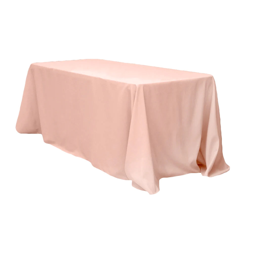 Rectangular Polyester Table Linens Rental