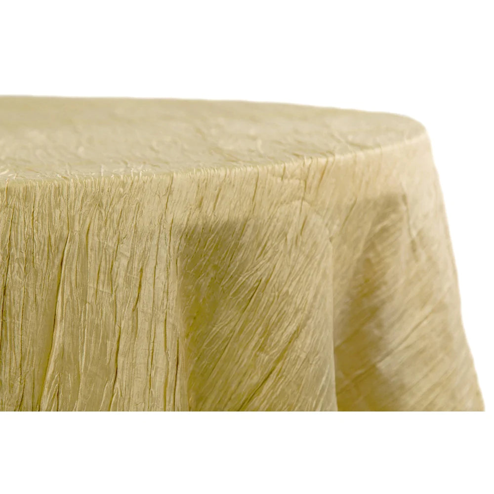 Accordion Crinkle Table Linens Rental