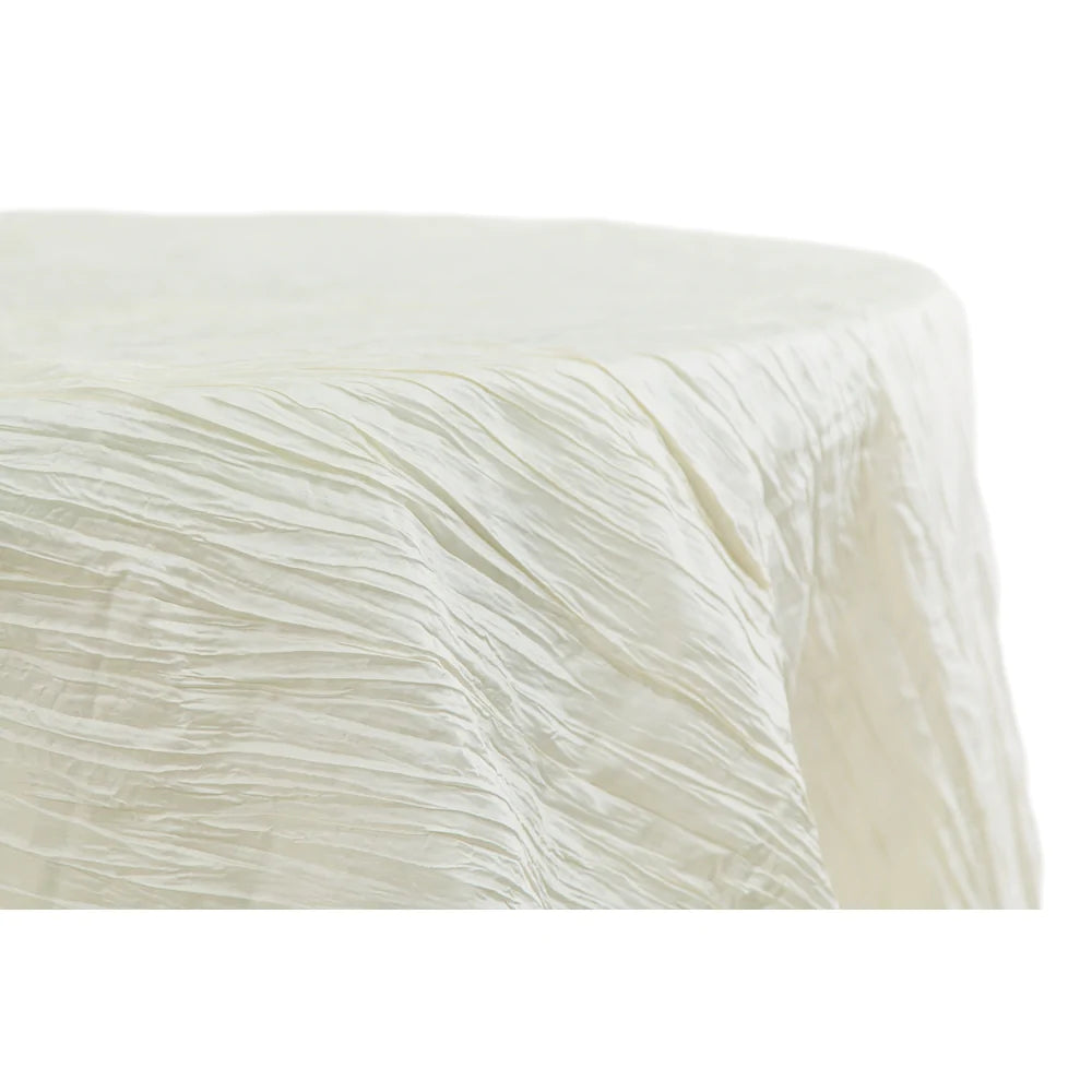Accordion Crinkle Table Linens Rental