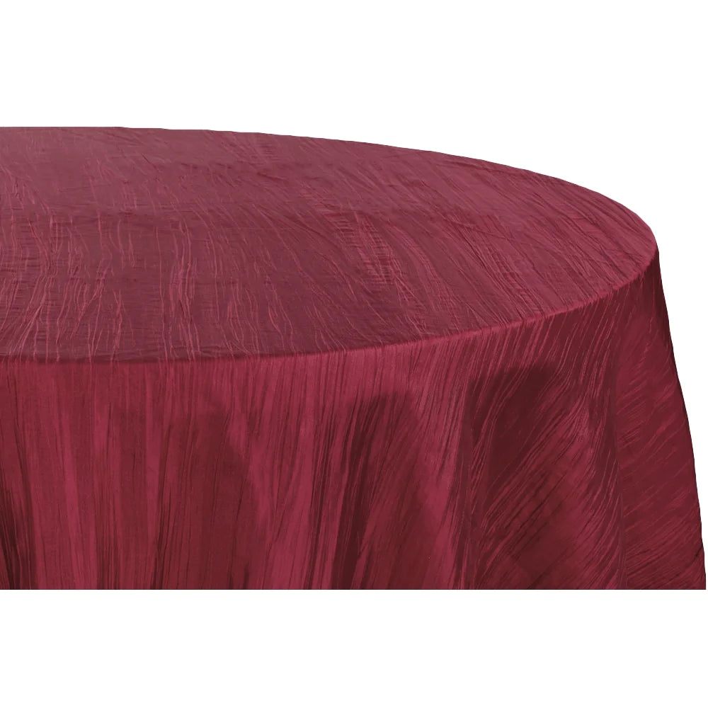 Accordion Crinkle Table Linens Rental