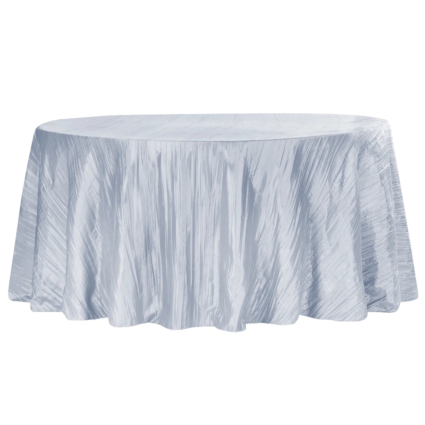 Accordion Crinkle Table Linens Rental