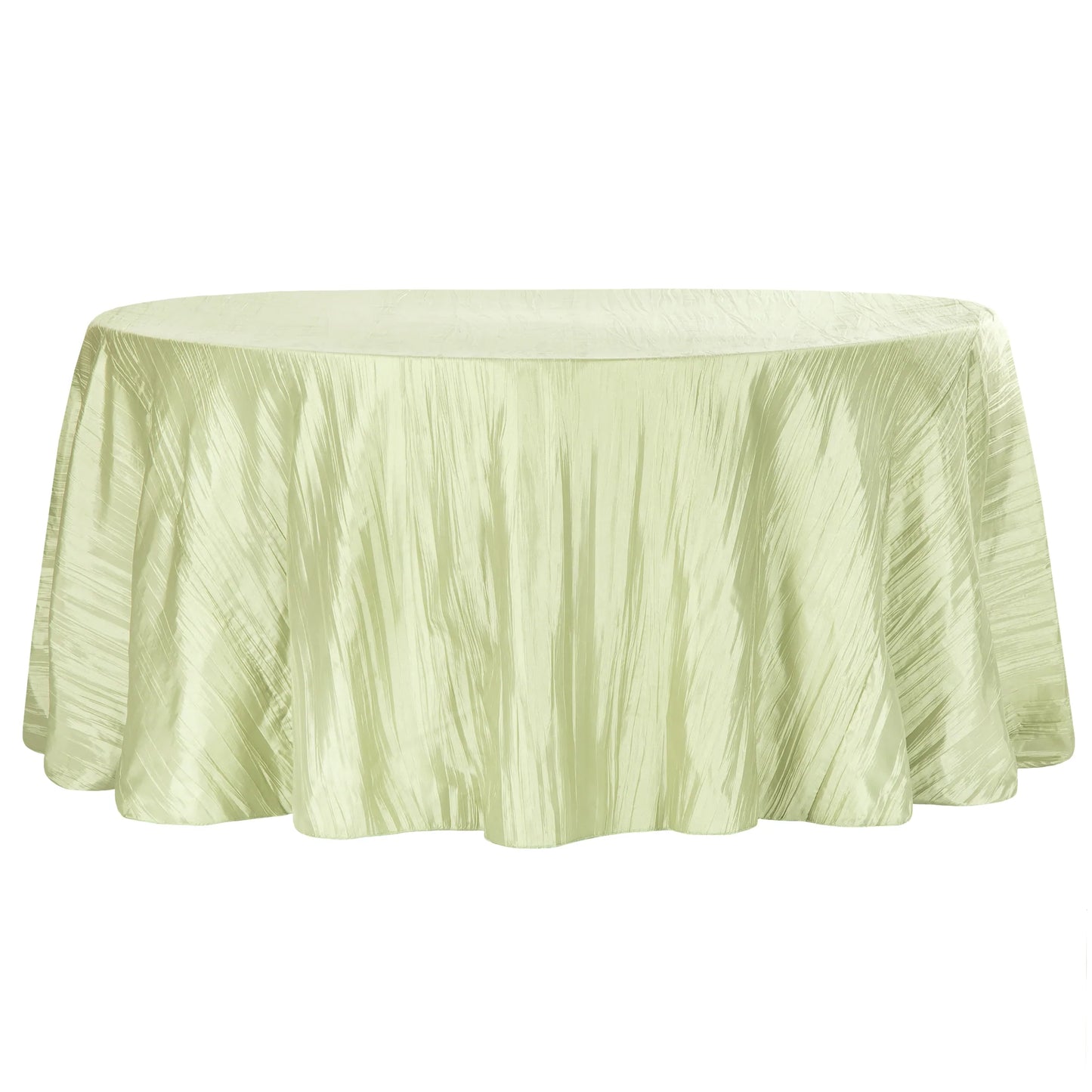 Accordion Crinkle Table Linens Rental
