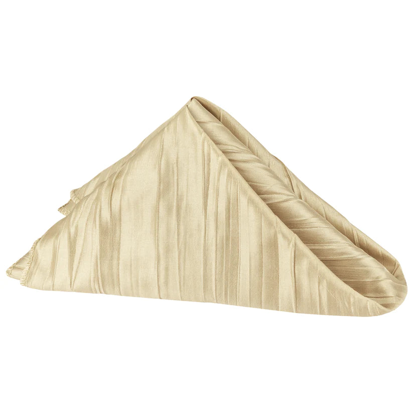 Accordion Crinkle Napkins Rental