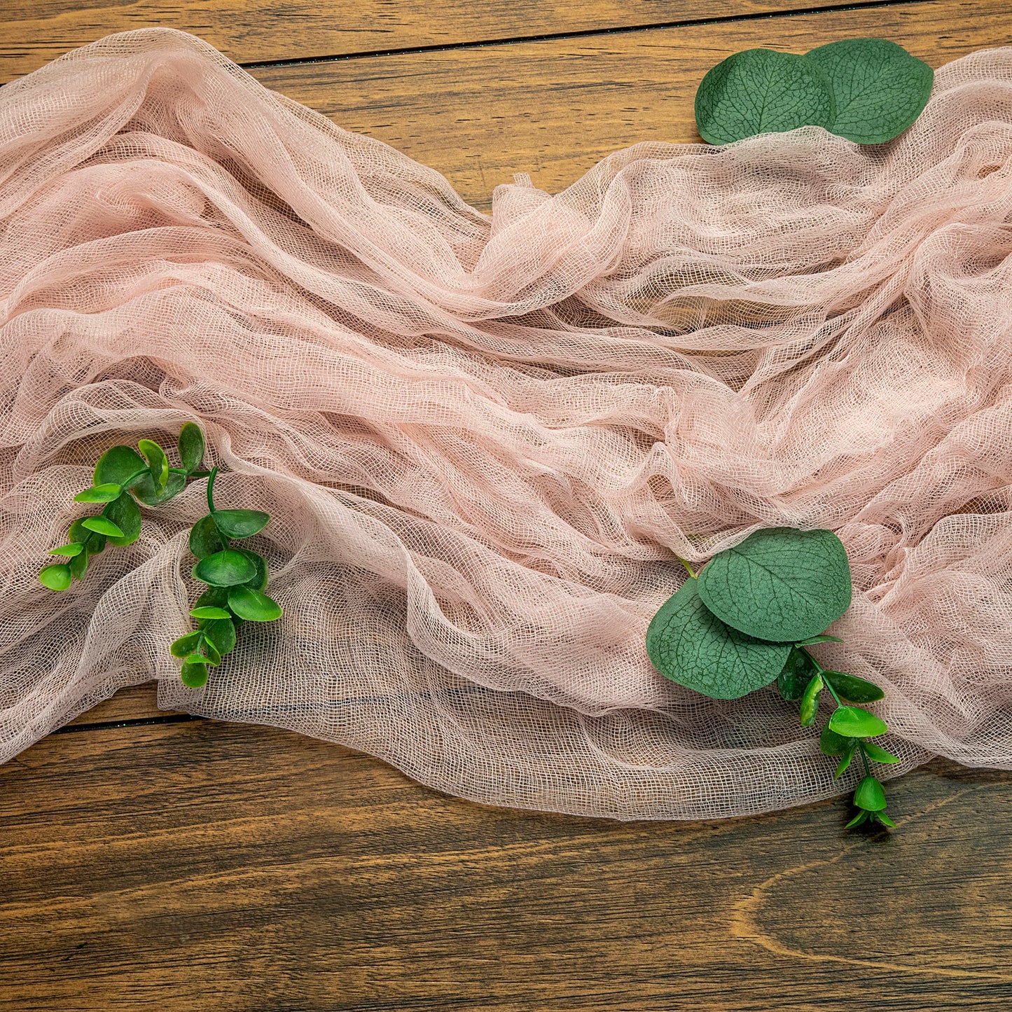 
                  
                    Cheesecloth Table Runner Rental
                  
                