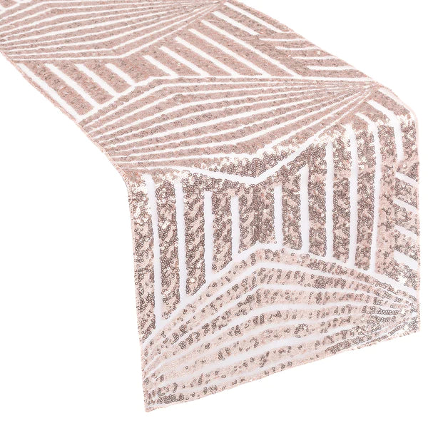 Art Deco Sequin Table Runner Rental