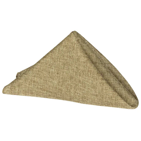 Faux Burlap Napkins Rental