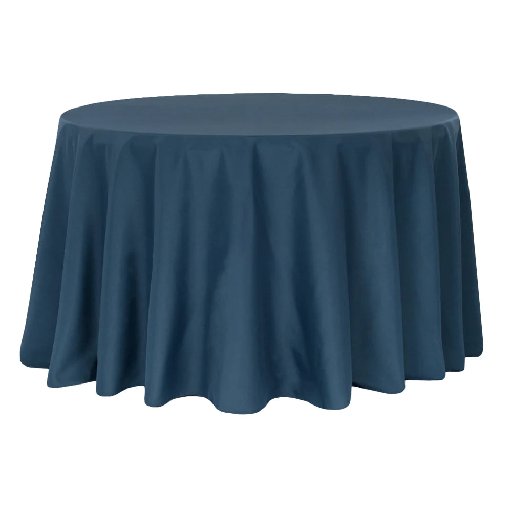 Round Polyester Table Linens Rental