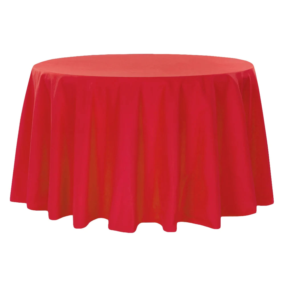 Round Polyester Table Linens Rental