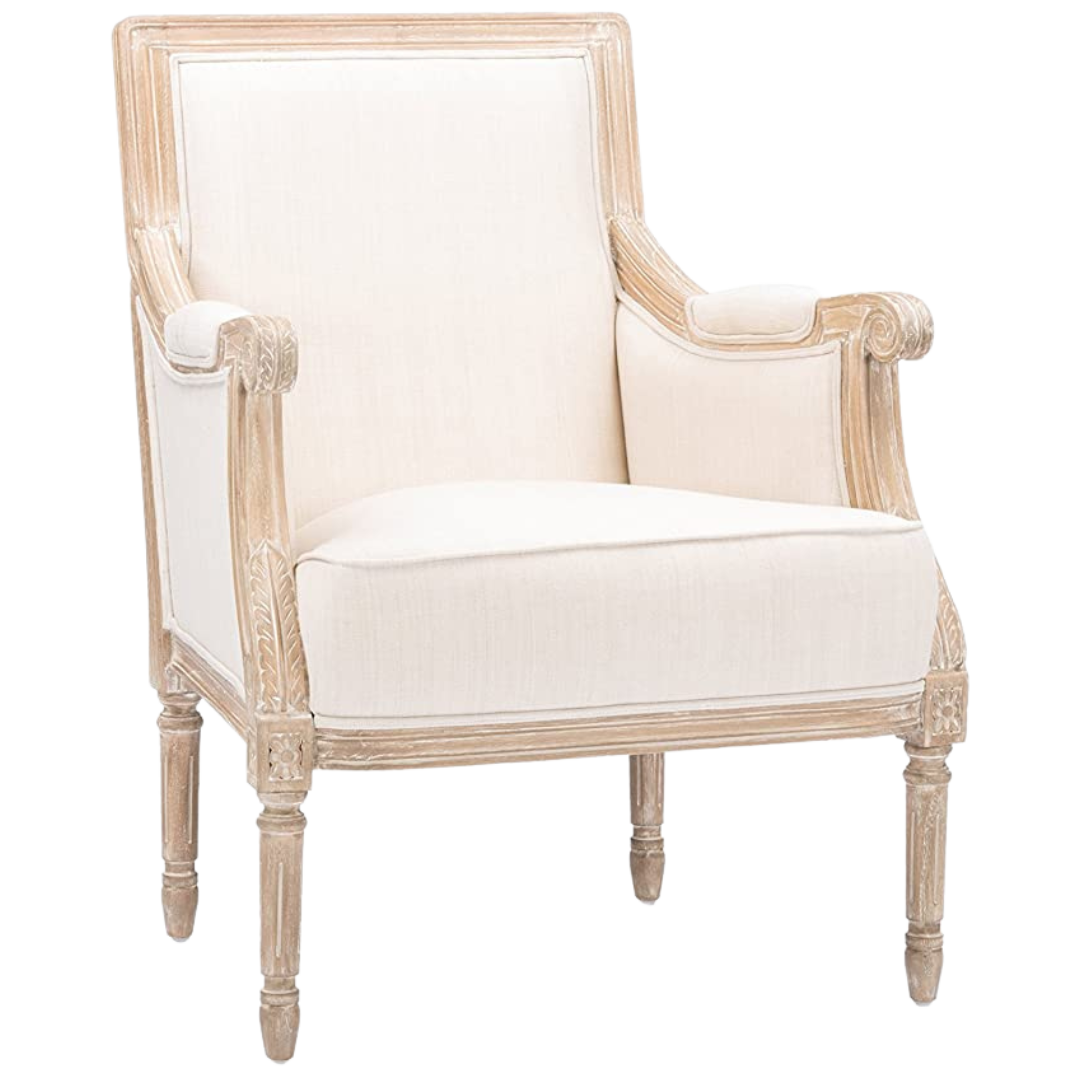 Baxton studio chavanon french accent chair deals