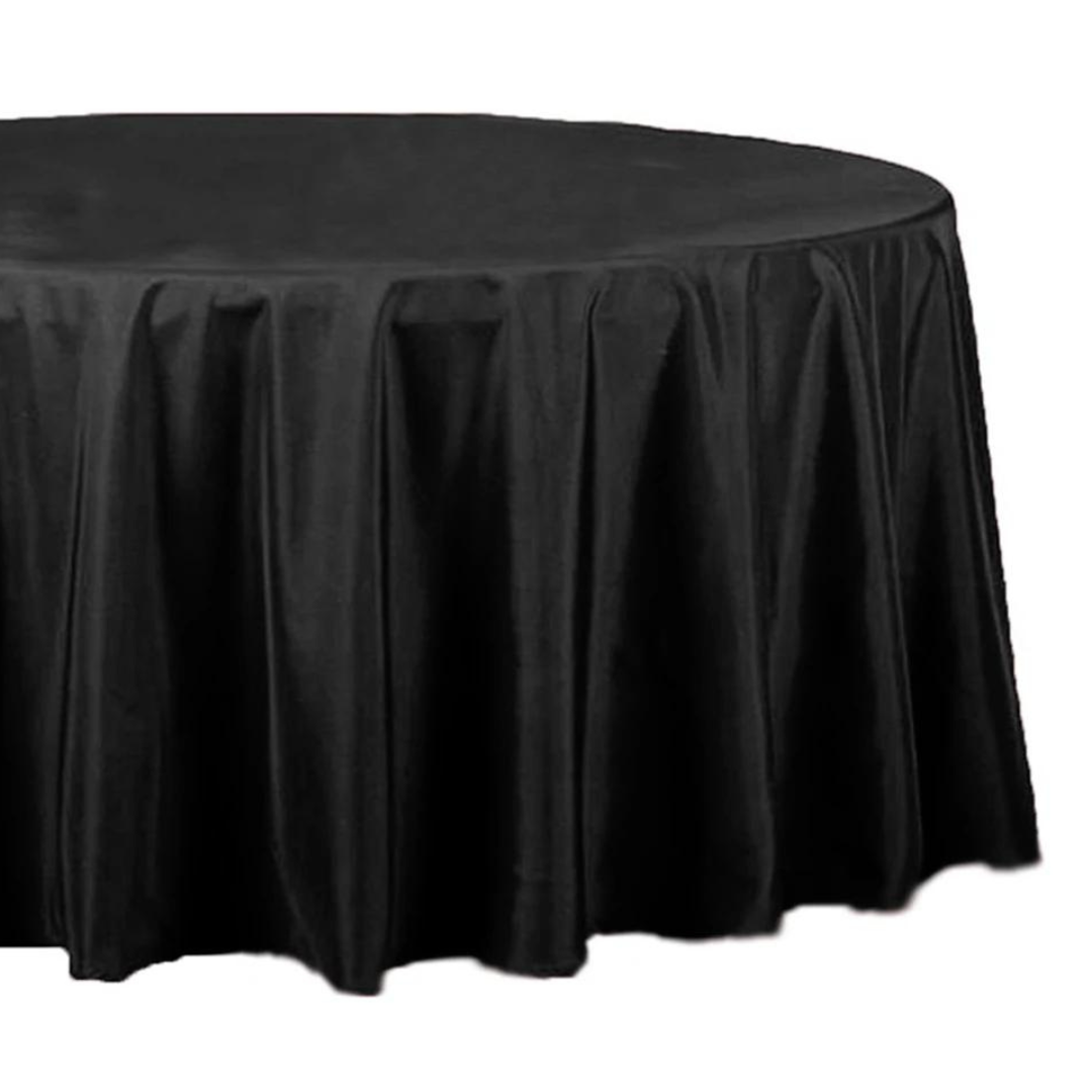 Round Polyester Table Linens Rental