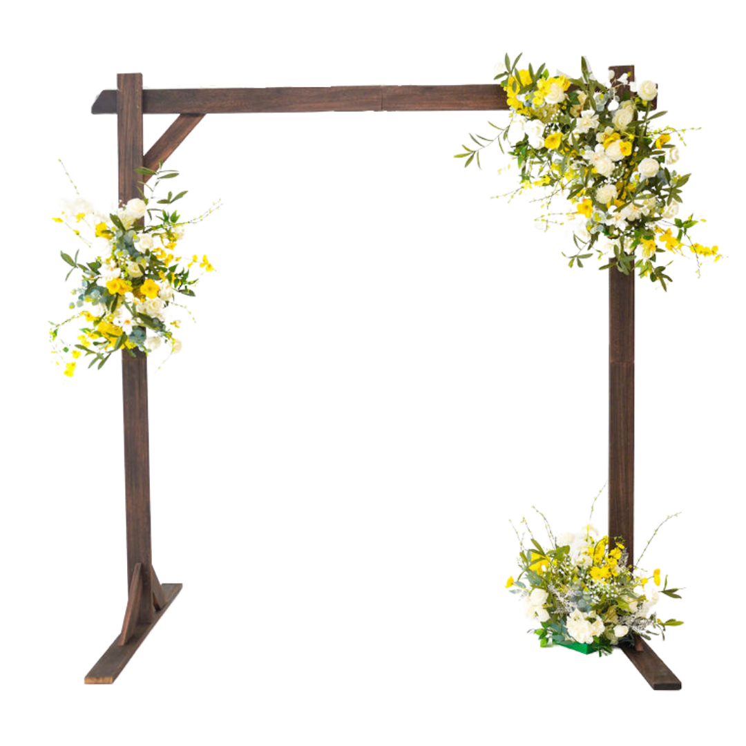 7FT Wooden Arch Rental