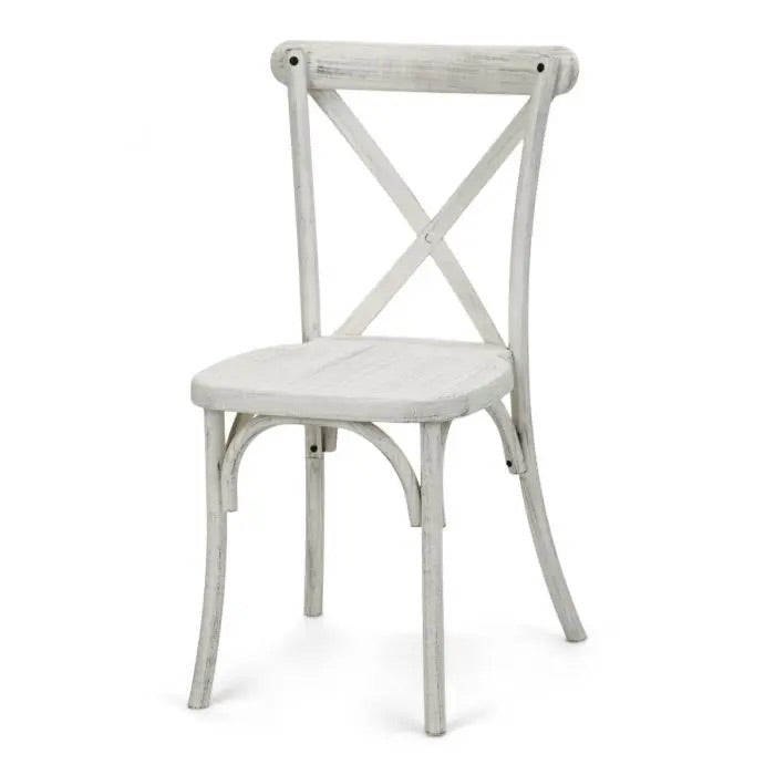 
                  
                    Cross Back Chair Rental
                  
                