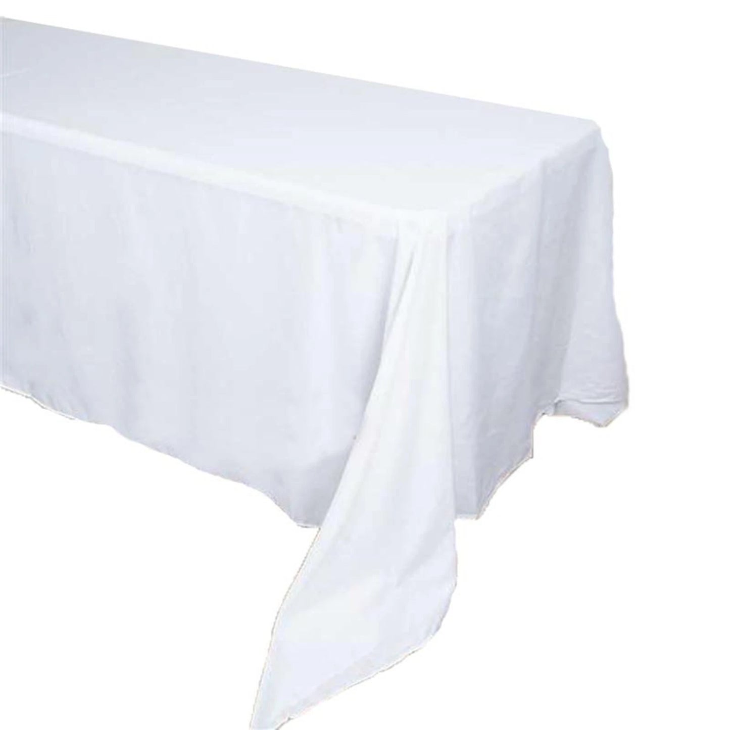 Rectangular Polyester Table Linens Rental