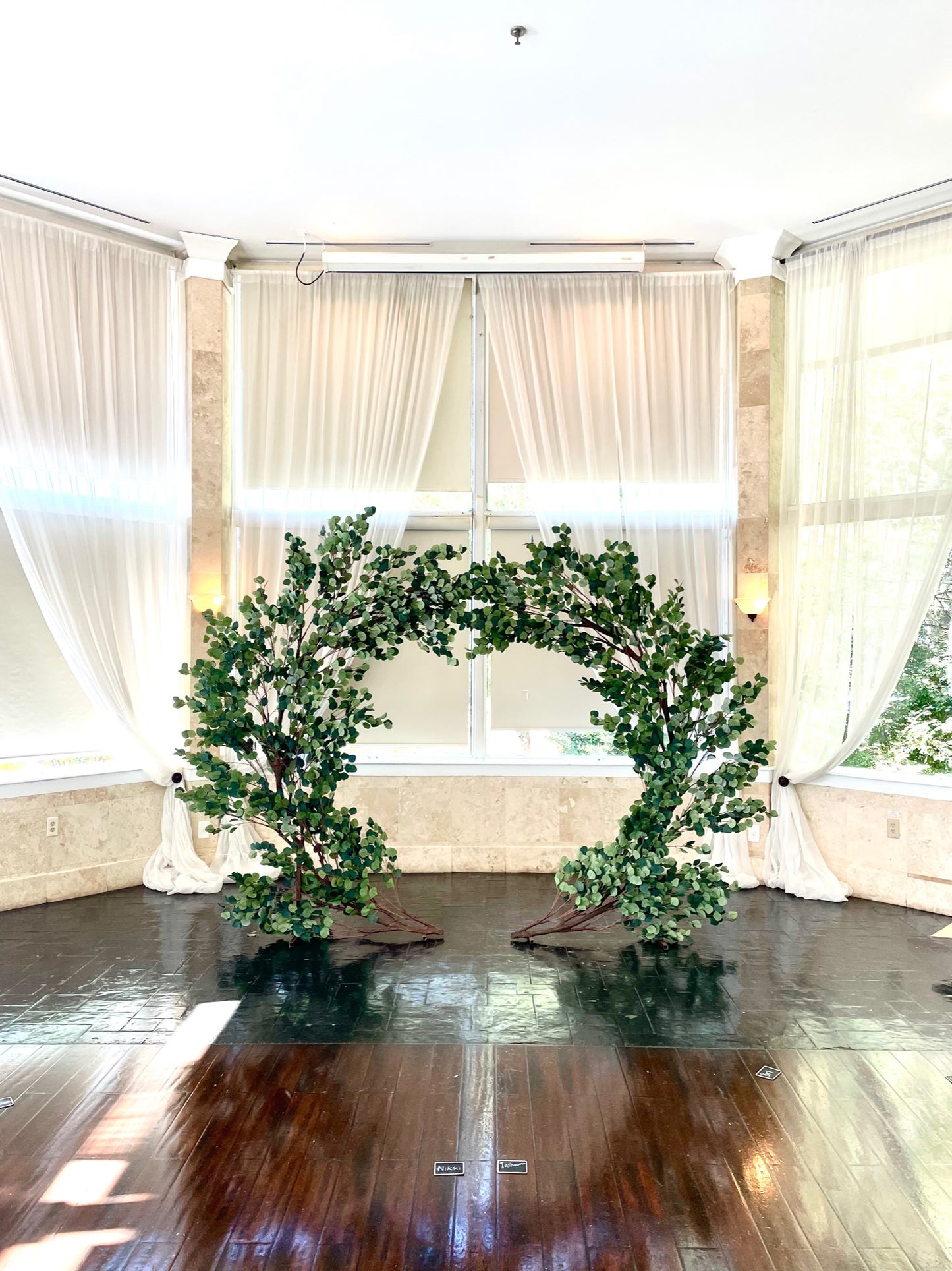 Eucalyptus Wedding Ceremony Arch