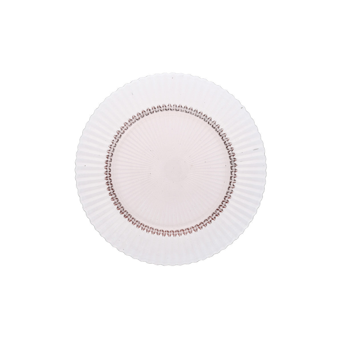Archie Rippled Glass Plating Rental | Atlanta Modern Events