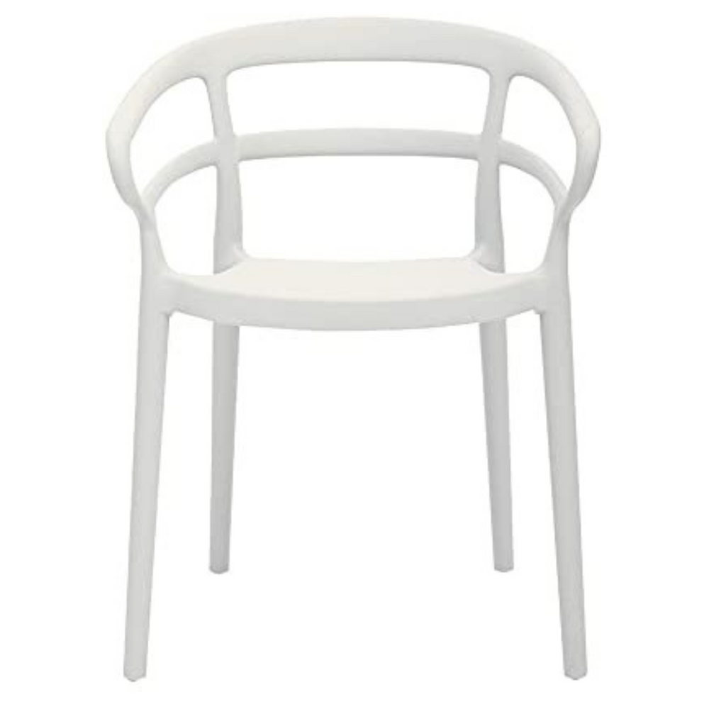 Modern Curved Back Chairs Rental