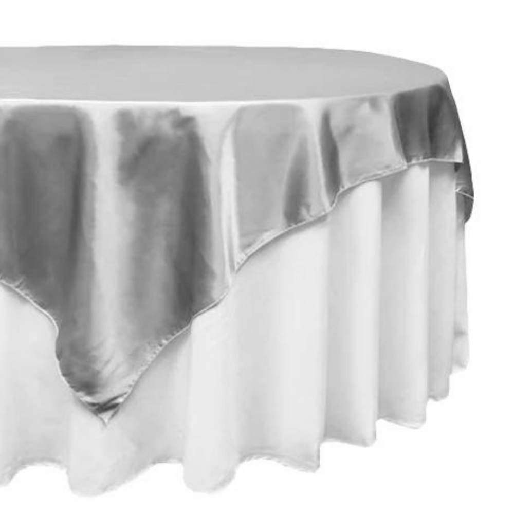 Satin Table Overlays Rental